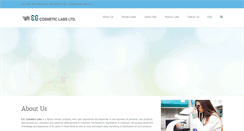 Desktop Screenshot of cosmeticslabs.com